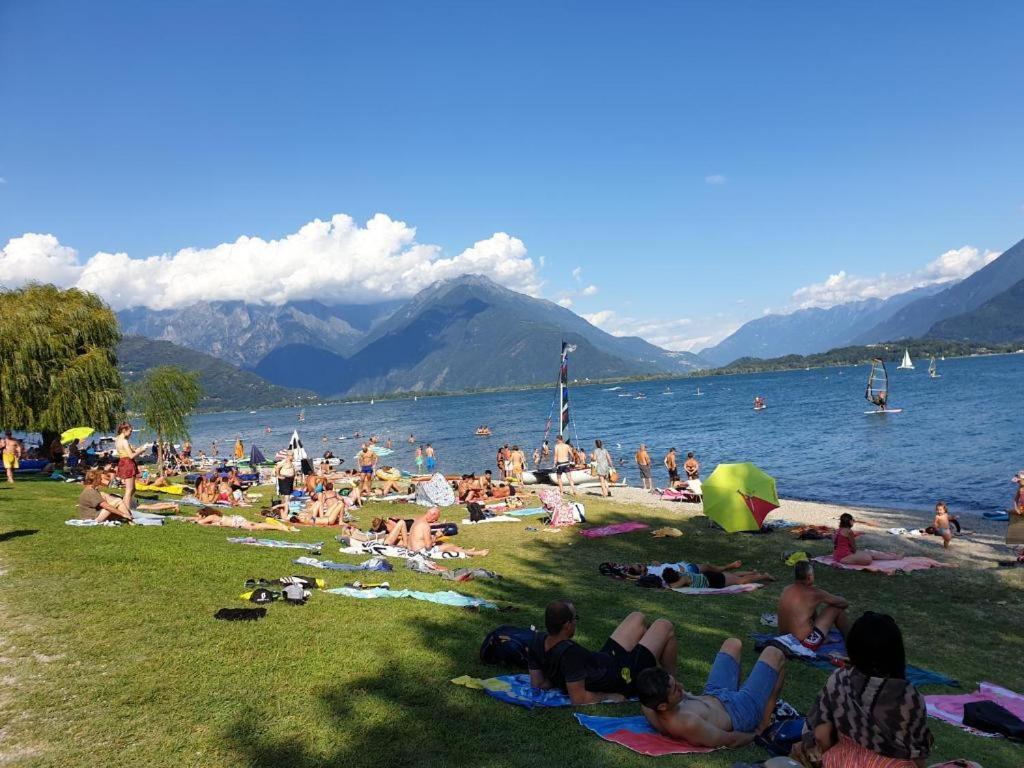 Camping Italia 90 Caravans Domaso Exteriér fotografie