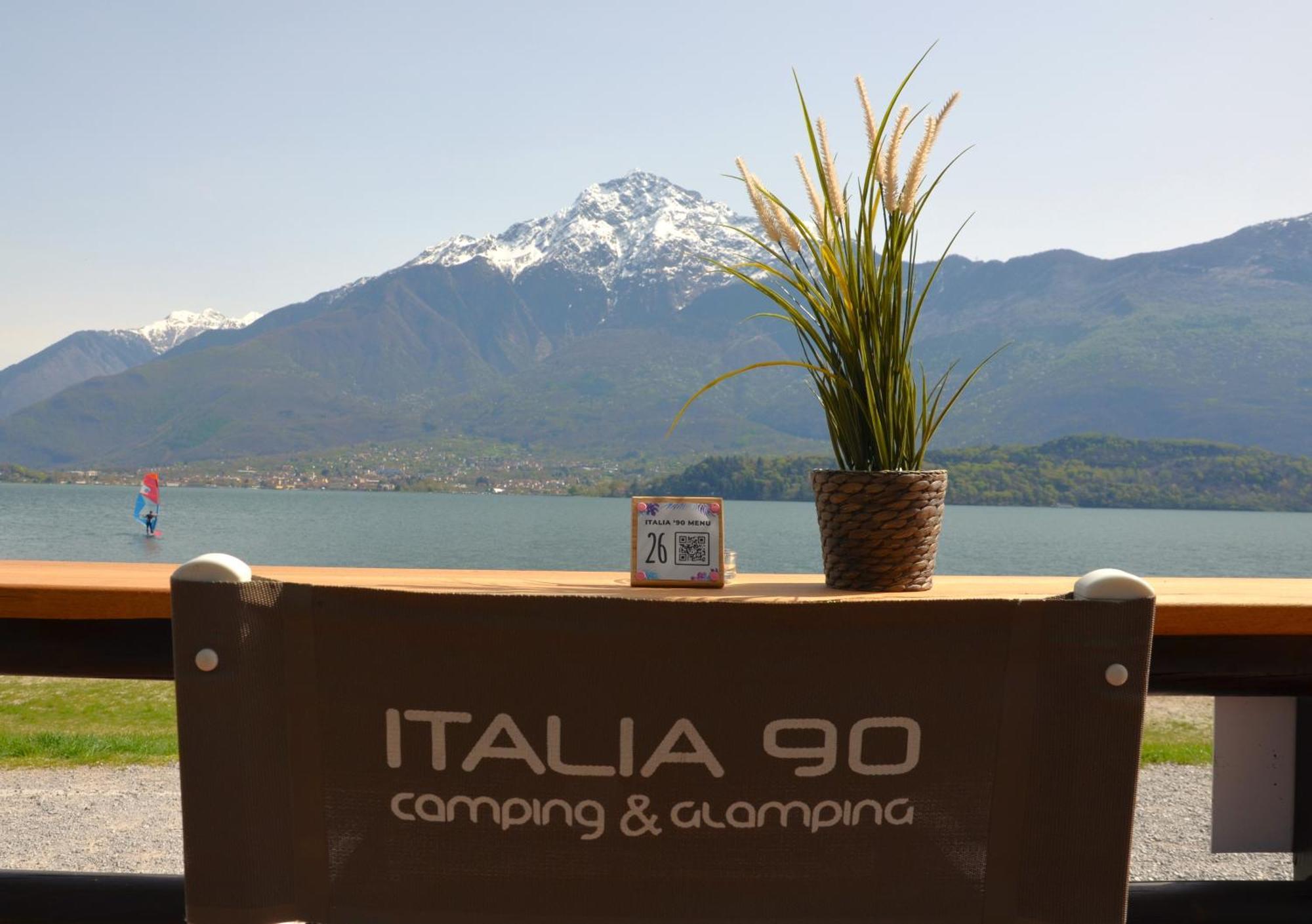 Camping Italia 90 Caravans Domaso Exteriér fotografie